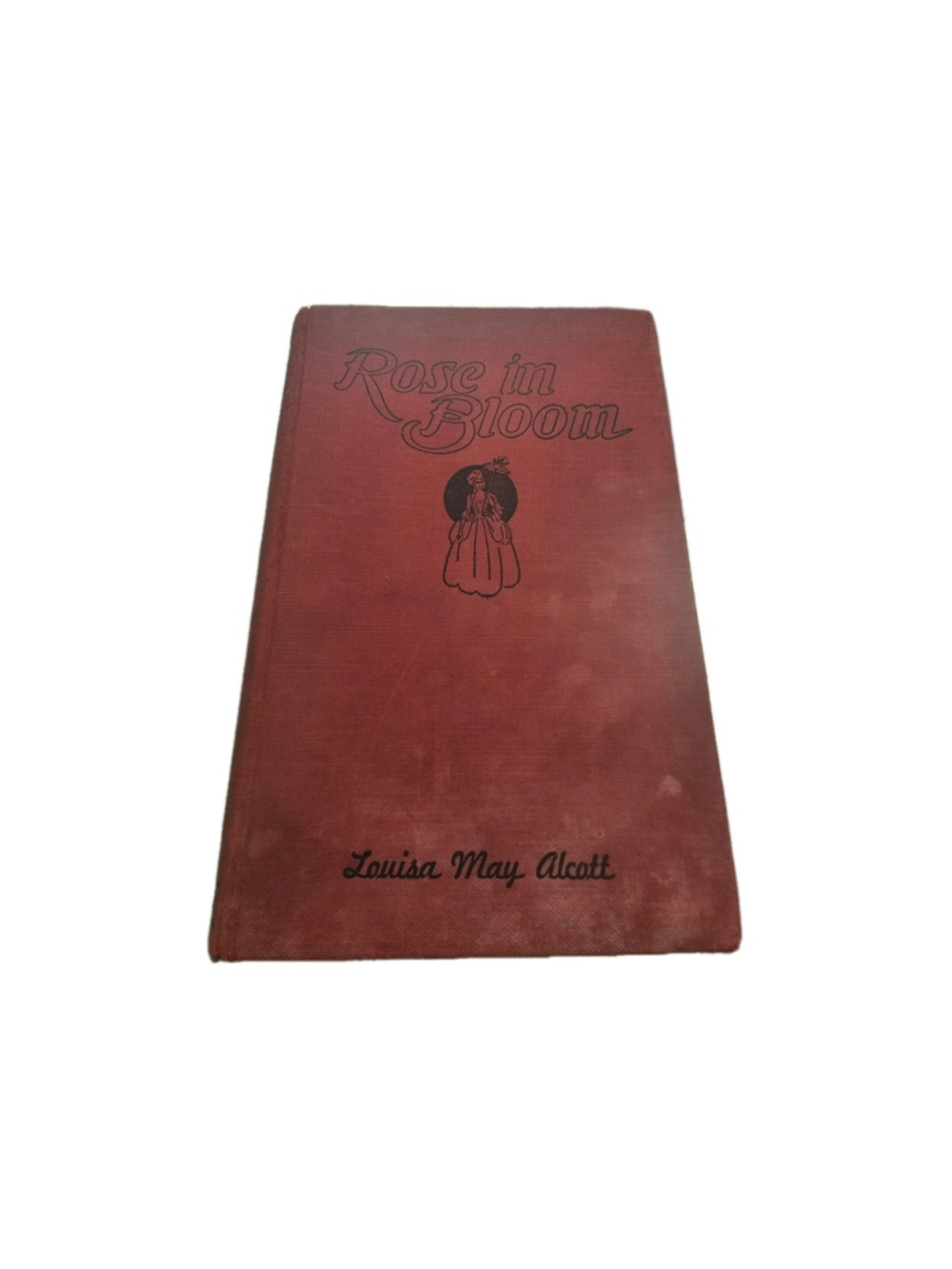 Vintage Rose in Bloom Louisa May Alcott Goldsmith Hardcover 1930s Edition